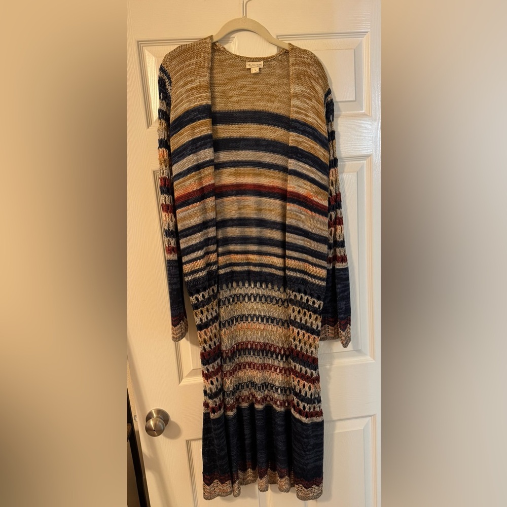 Striped Multicolor Cardigan